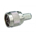 Coaxial Connector N Straight Male Crimp 